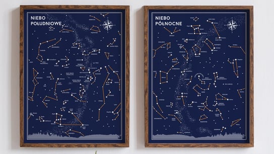 Plakaty Mapa Nieba - Zestaw Astronoma Inna marka