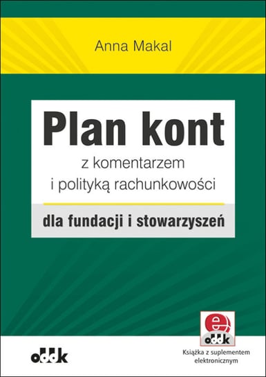 Plan kont z komentarzem i polityką rachunkowości dla fundacji i stowarzyszeń Makal Anna