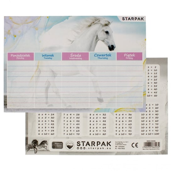 Plan Lekcji Horses N Starpak 494381 Starpak