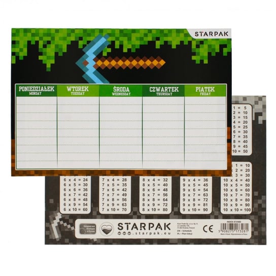 Plan Lekcji Pixel Game Starpak 472980 Starpak