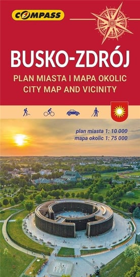 Plan miasta - Busko-Zdrój i okolice Opracowanie zbiorowe