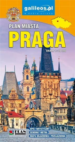 Plan miasta - Praga 1:10 000 Opracowanie zbiorowe