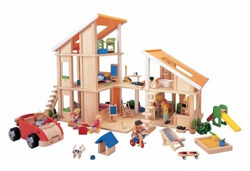 Plan Toys, piętrowy domek dla lalek Plan Toys
