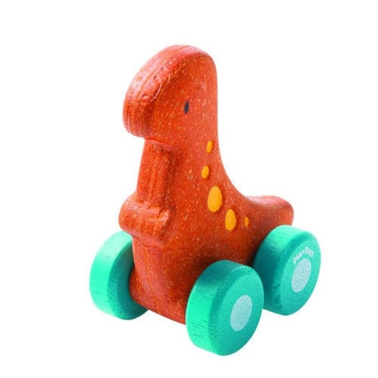 Plan Toys, pojazd drewniany Dinozaur Rex Plan Toys