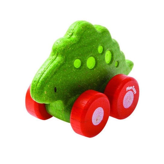 Plan Toys, pojazd drewniany Dinozaur Stego Plan Toys