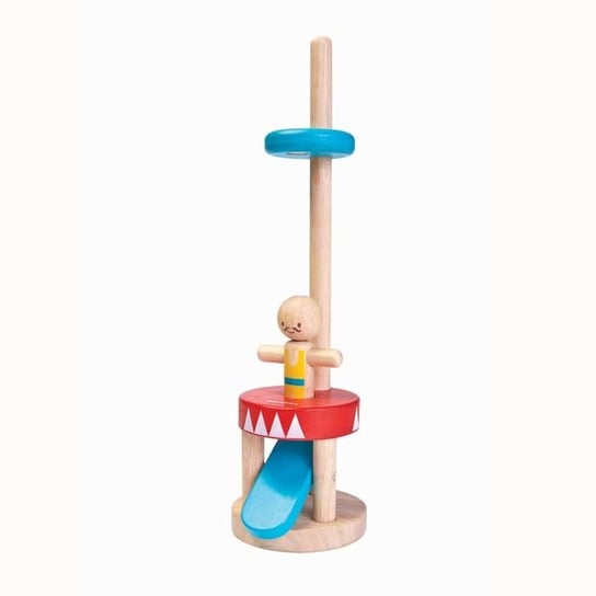 Plan Toys, zabawka interaktywna Skaczący akrobata Plan Toys