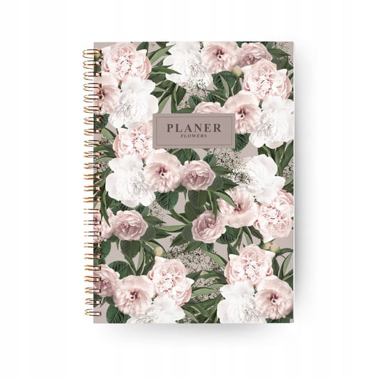 Planer A5 TYGODNIOWY Pionowy Flowers Planerum