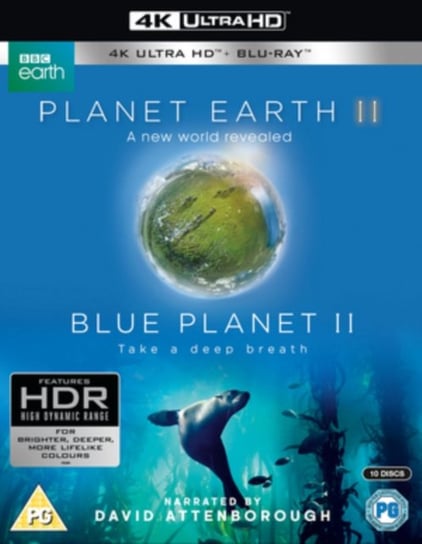 Planet Earth II/Blue Planet II (brak polskiej wersji językowej) 2 Entertain