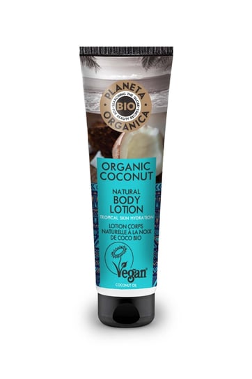 Planeta Organica, Coconut, balsam do ciała nawilżająco-zmiękczający, 140 ml Planeta Organica