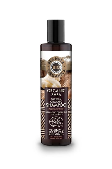 Planeta Organica, Shea, szampon do włosów matowych i zniszczonych, 280 ml Planeta Organica