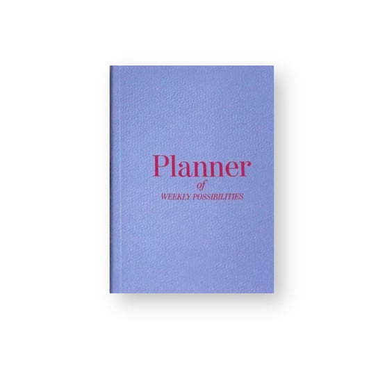 Planner 'Weekly Planner' Blue | Printworks Printworks