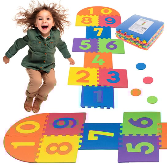Plansza Mata Animacyjna Gra W Klasy Puzzle Piankowe Inna marka