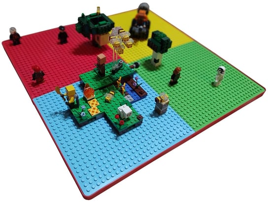 Plansza płyta konstrukcyjna do klocków Lego blat - GABRYK Lego BLATY TEGA
