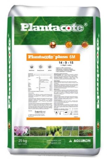 / Plantacote Pluss 6M 14-09-15 25kg / AGLUKON Zamiennik/inny