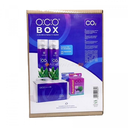 PLANTIS O:C:O BOX CO2 dyfuzor butle i testy wody Inna marka
