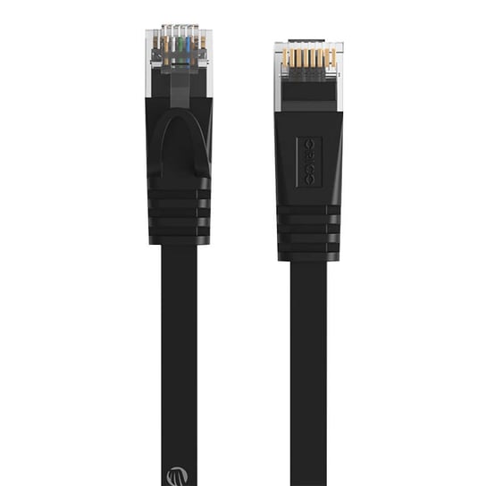 Płaski kabel sieciowy Ethernet Orico, RJ45, Cat.6, 5m (czarny) Inna marka