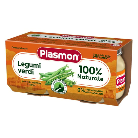 PLASMON OBIADEK ZIELONE WARZYWA 2X80G Plasmon