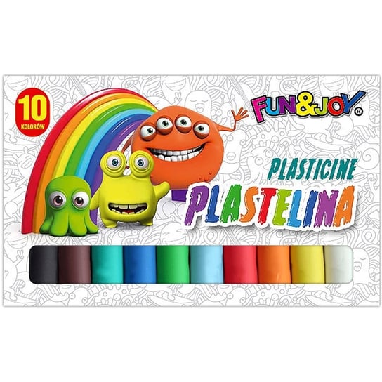 Plastelina 10 kolorów Fun&Joy Titanum