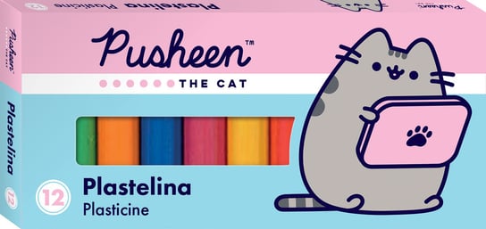 Plastelina, 12 kolorów, Pusheen The Cat St.Majewski