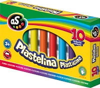 Plastelina AS 10 kolorów Astra