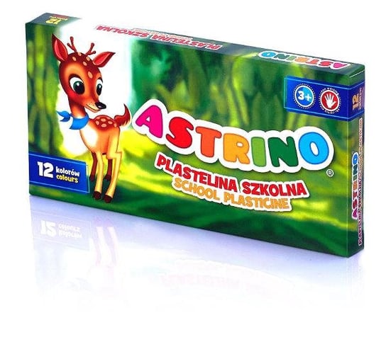 Plastelina szkolna Astrino 12 kolorów (303216008) Astra