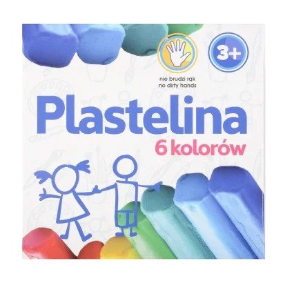 Plastelina szkolna Best Service 6 kolorów Best Service