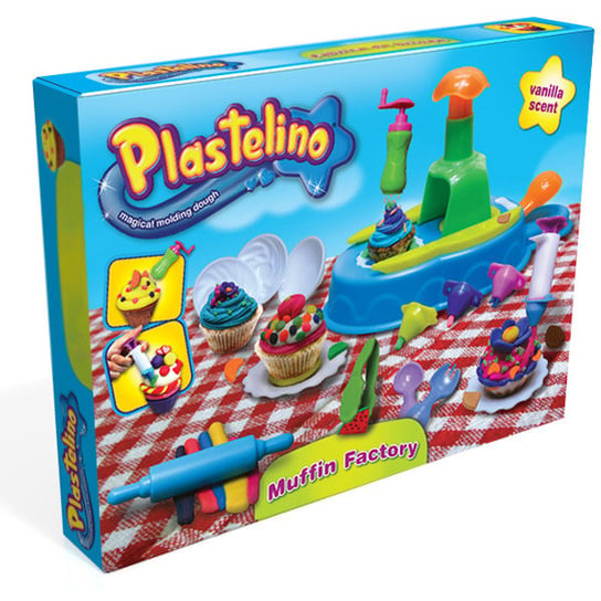 Plastelino, zestaw: fabryka muffinek Plastelino