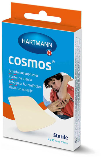 Plaster Cosmos na Otarcia, 45 x 65 mm, op. 4 szt. Hartmann