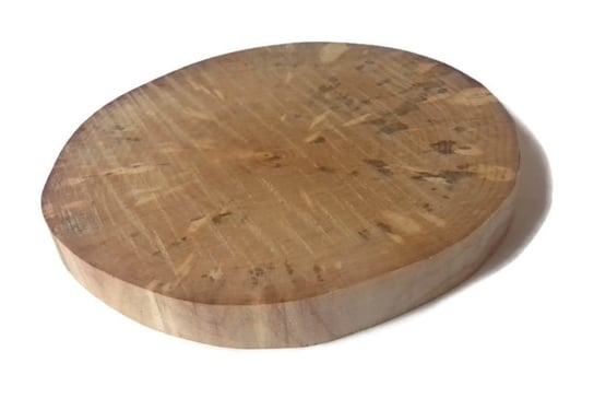 Plaster drewna Brzoza bez kory OLEJOWANA szlifowana 20-23 cm / 2 cm AkademiaDrewna