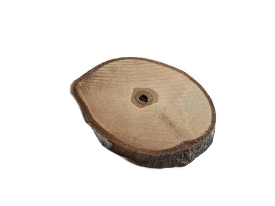 Plaster drewna Orzech włoski nieszlifowany 8-10 cm / 1 cm AkademiaDrewna