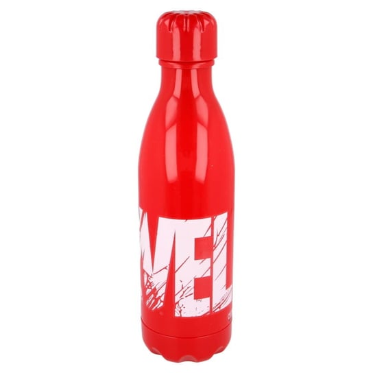 Plastikowa butelka czerwona logo - Marvel Astor
