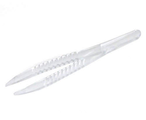 Plastikowa PĘSETA sterylna 12,5 cm 1 szt. Saiko-Med