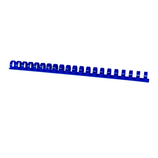 Plastikowe grzbiety do bindowania, 19 mm, niebieskie, 100 sztuk Office Products