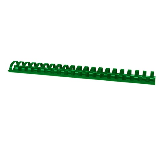 Plastikowe grzbiety do bindowania, 32 mm, zielone, 50 sztuk Office Products