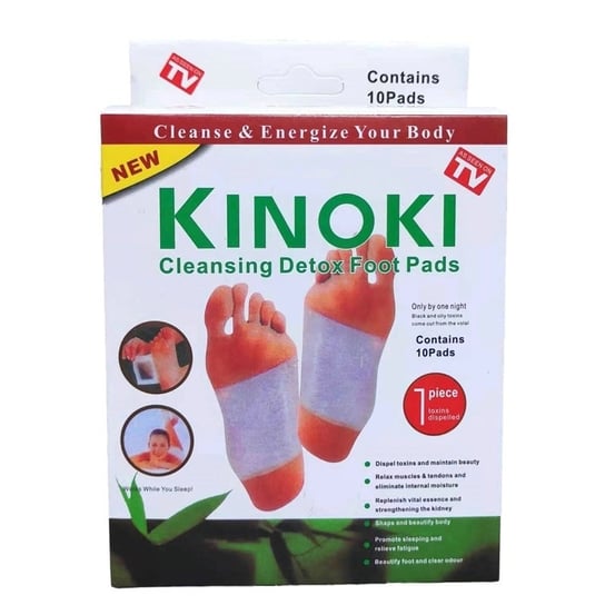Plastry Oczyszczające Toksyny Stopy, Detox Kinoki ER4