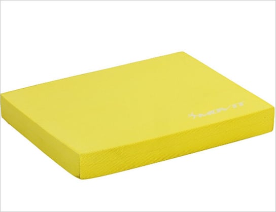 Platforma do ćwiczeń równoważnych, Balance Pad, żółta, 48x38x5,8 cm Movit