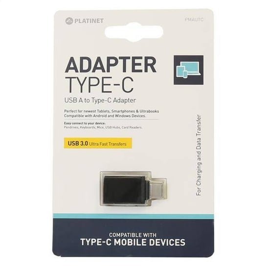 PLATINET USB 3.0 TO TYPE-C PLUG ADAPTER [44127] PLATINET
