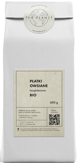 Płatki Owsiane Bezglutenowe Bio 600 G - The Planet Inna marka