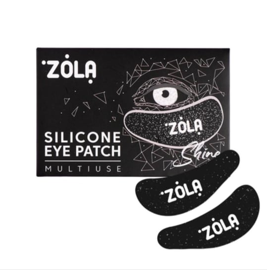 Płatki pod oczy silikonowe Zola (1 para), czarne Inna marka