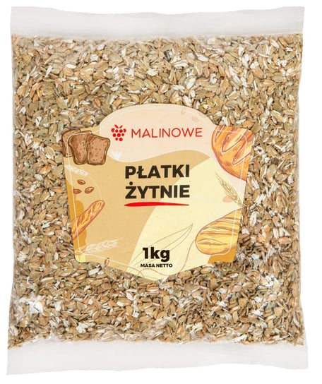 Płatki żytnie 1kg Malinowe