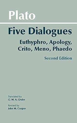 Plato. Five Dialogues. Euthyphro, Apology, Crito, Meno, Phaedo Platon