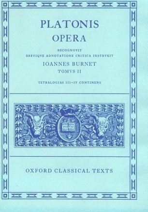 Plato Opera Vol. II Oxford University Press