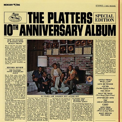 Platters 10th Anniversary Album The Platters