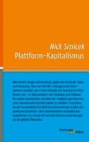 Plattform-Kapitalismus Srnicek Nick