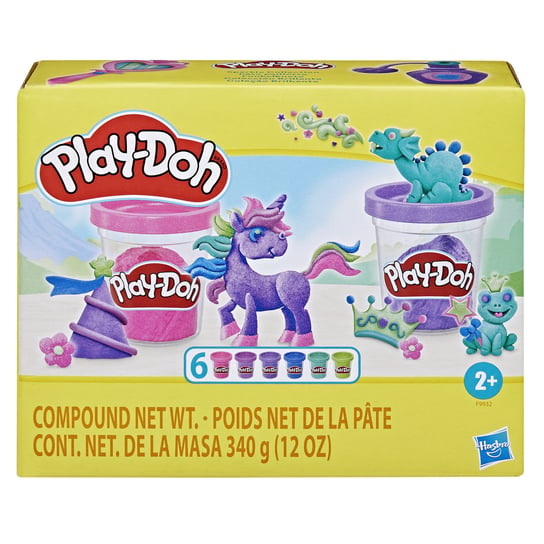 Play-Doh 6-Pak błyszczących kolorów Play-Doh
