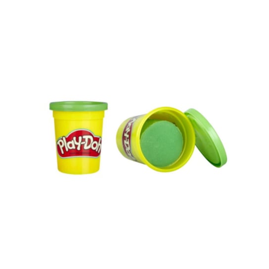 Play-Doh Ciastolina 2 tuby ciastoliny zielonej 224g Play-Doh