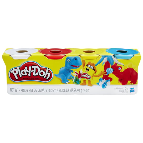 Play-Doh, ciastolina 4 tuby, B6508 Play-Doh