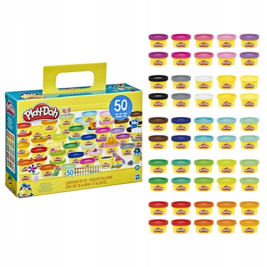 Play-Doh Ciastolina 50 Mini Tub Zestaw 2+ Hasbro
