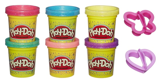 Play-Doh, ciastolina Błyszczące tuby Play-Doh