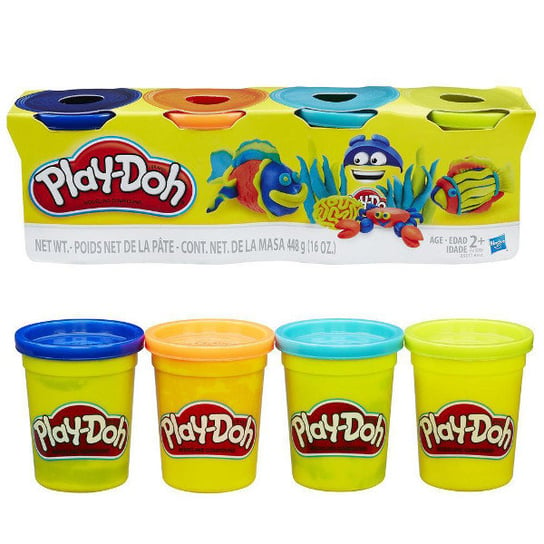 Play-Doh, ciastolina Bold Color, 4-pack Play-Doh